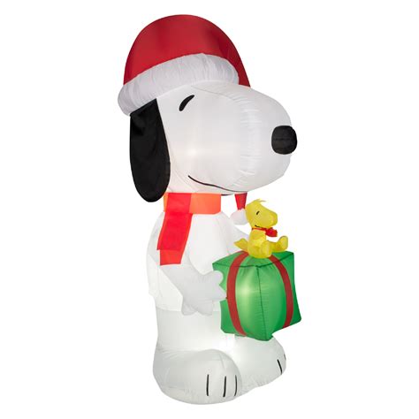 outdoor snoopy christmas decorations|christmas snoopy outdoor plastic figurines.